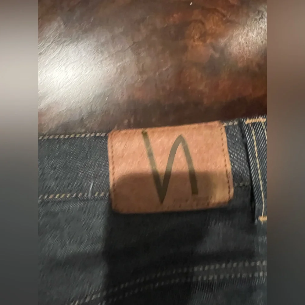 Nudie Jeans Men's Dark Denim Slim Jeans - Picture 5 of 6